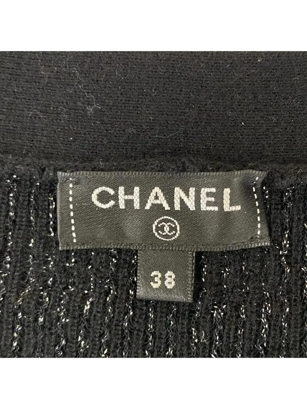 Chanel Black (Outer Fabric) Cashmere #295575C12B